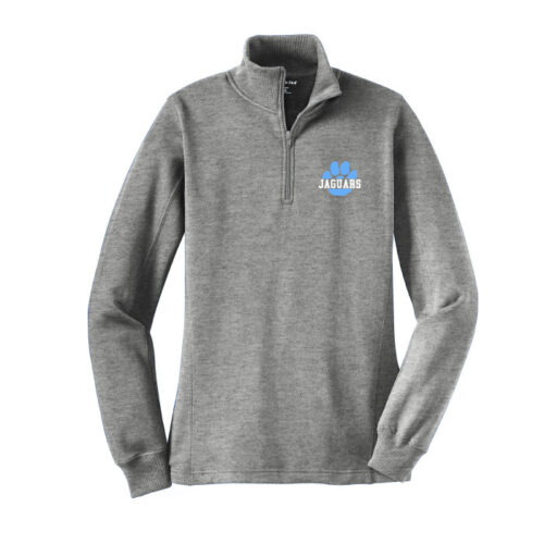 Jefferson Jaguars Basketball - Sport-Tek® Women's 1/4-Zip Sweatshirt (LST253) - Image 2