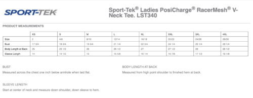Fusion Fastpitch - Black Printed Ladies Performance Tee (LST340) - Image 2