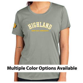 Highland Softball - Ladies Printed Performance Tee (LST350)