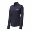 TC Blitz - Embroidered Ladies 1/4-Zip Pullover (LST357)