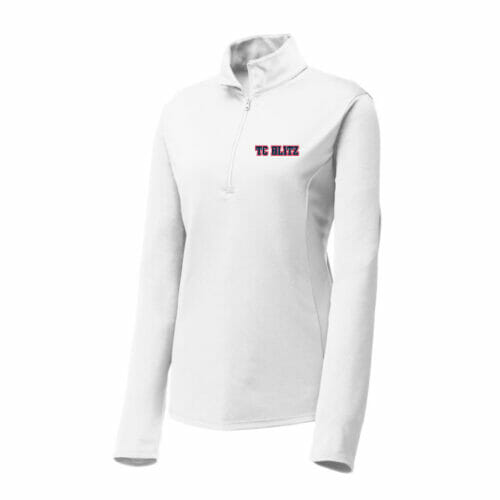 TC Blitz - Embroidered Ladies 1/4-Zip Pullover (LST357) - Image 2