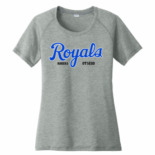 Rogers Baseball - Ladies Vinyl Tee (LST400) - Image 2