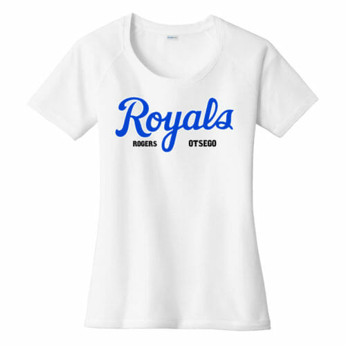 Rogers Baseball - Ladies Vinyl Tee (LST400) - Image 3