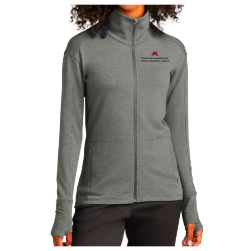 Woodwinds Hospital Family Medicine - Light Grey Heather Ladies Embroidered Flex Fleece Full-Zip (LST560)