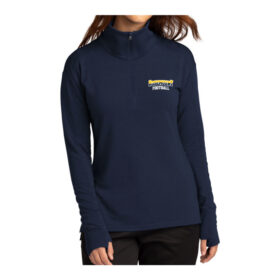 Rosemount Football - Ladies Embroidered Flex Fleece 1/4-Zip (LST561)