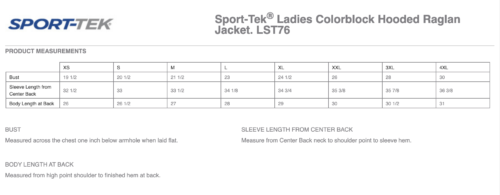 Rosemount Football - Embroidered Ladies Colorblock Raglan Jacket (LST76) - Image 3