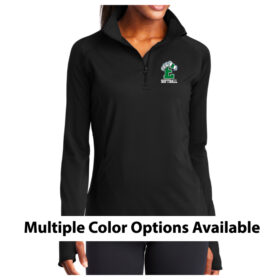 Eagan High School Softball - Ladies Embroidered Stretch 1/4 Zip Pullover (LST850)