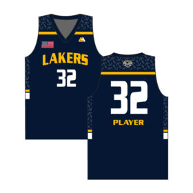 Prior Lake Fastpitch - Full-Dye Navy Sleeveless Team Jersey