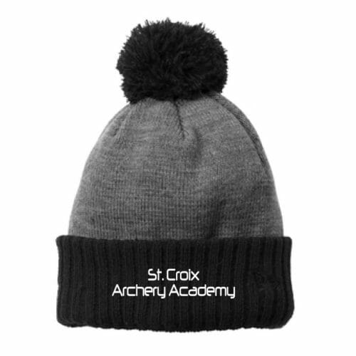 St. Croix Archery - Embroidered Poofy Stocking Cap (NE904) - Image 2