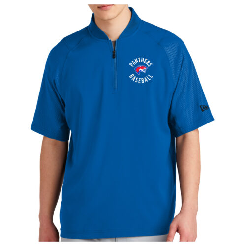 Spring Lake Park HS Baseball - Graphite Short Sleeve 1/4-Zip Cage Jacket (NEA600)