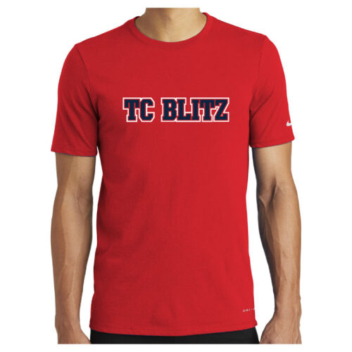 TC Blitz - Nike Dri-FIT Cotton/Poly Printed Tee (NKBQ5231) - Image 2