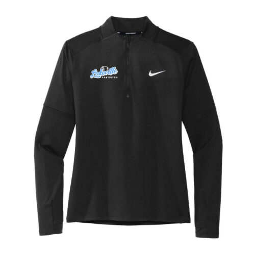 Lakeville Fastpitch - Black Ladies Embroidered Nike 1/2-Zip Jacket (NKDH4951)