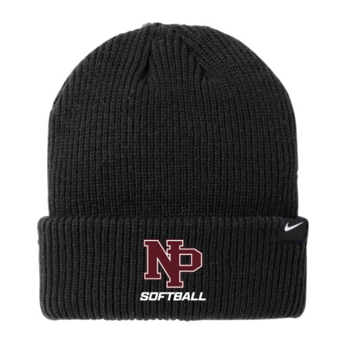 New Prague Softball - Embroidered Nike Terra Beanie (NKFN6310) - Image 2