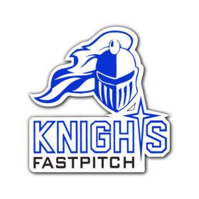 Knights Fastpitch - Vinyl Sticker