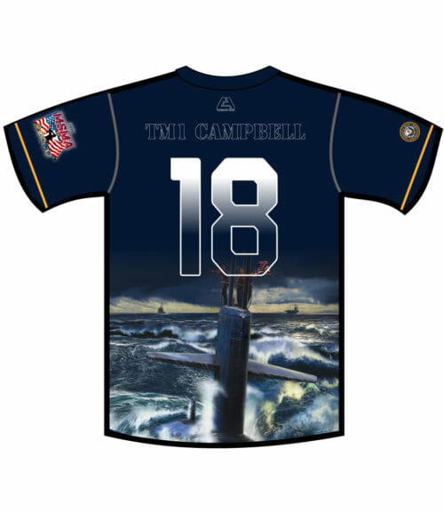 2018 Navy Team - Full-Dye Game Jersey - Image 2