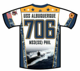 Navy SSN 706 Jersey USS ALBUQUERQUE
