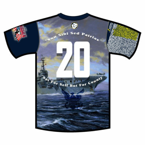 2017 Navy Team - Full-Dye Game Jersey - Image 2