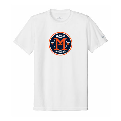 Minneapolis Millers Baseball - Printed Nike Swoosh Sleeve rLegend Tee (NKDX8730) - Image 2