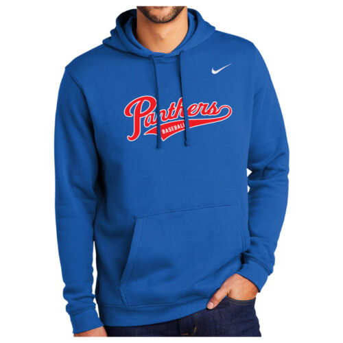 Spring Lake Park HS Baseball - **PLAYERS ONLY** Royal Blue Printed Nike Fleece Hoodie (CJ1611)
