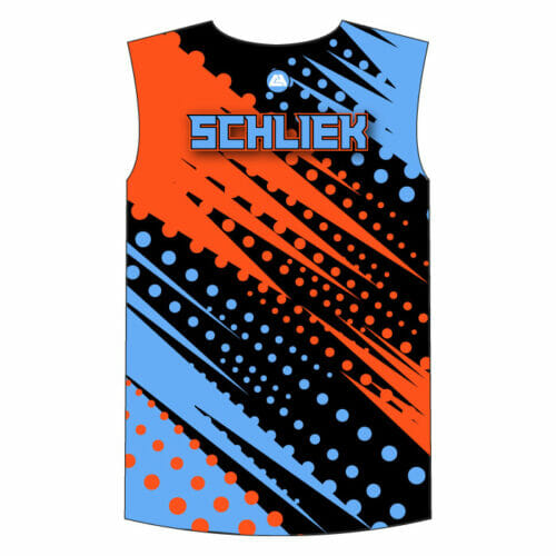 MN ATV - Full-Dye "Orange Dots" Sleeveless Jersey - Image 2