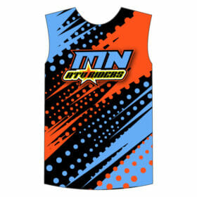 MN ATV - Full-Dye "Orange Dots" Sleeveless Jersey