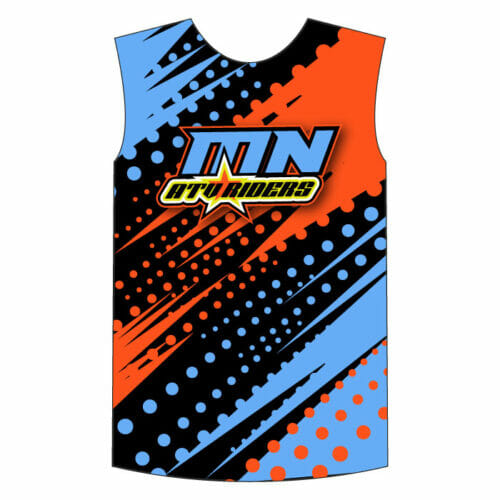 MN ATV - Full-Dye "Orange Dots" Sleeveless Jersey