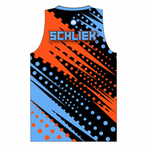 MN ATV - Womens "Orange Dots" Full-Dye Tank Top - Image 2
