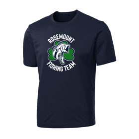 Rosemount Fishing - Navy Printed Performance Tee Shirt (PC380)