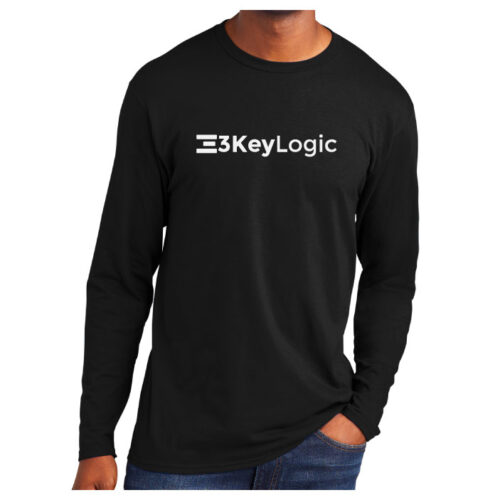 3KeyLogic - Printed Long Sleeve Fan Favorite™ Tee (PC450LS) - Image 2