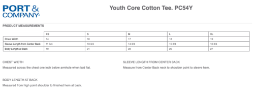 RHS Baseball - Printed Cotton Tee Shirt (PC54) - Image 3