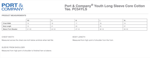 MN Stars - Printed Long Sleeve Tee (PC54LS) - Image 5