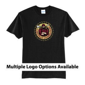 Lakeville Lumberjacks - Printed Black Core Blend Tee (PC55)