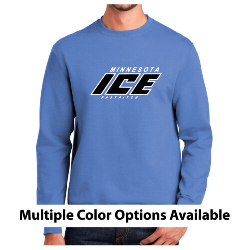 MN ICE - Printed Fleece Crewneck Sweatshirt (PC78)