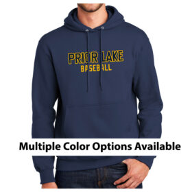 Prior Lake Baseball - Printed Cotton Hoodie (PC78H)
