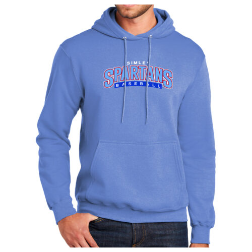 Simley Baseball - Printed Pullover Hoodie (PC78H)