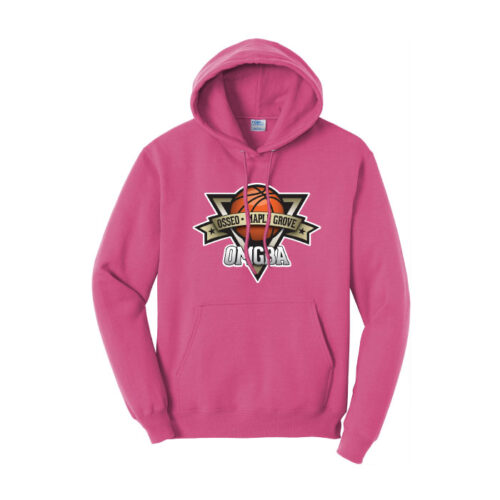 Osseo Maple Grove Basketball - Printed Pullover Hoodie (PC90H) - Image 3