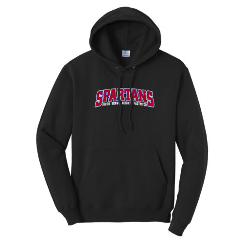 Inver Grove Fastpitch - Printed Pullover Hoodie (PC78H) - Image 4