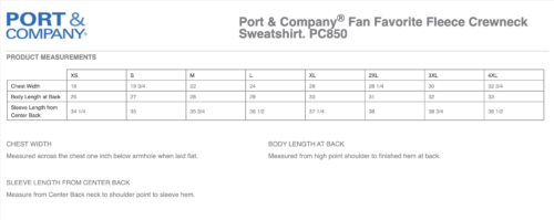 MN Stars - Fleece Crewneck Sweatshirt(PC850) - Image 4