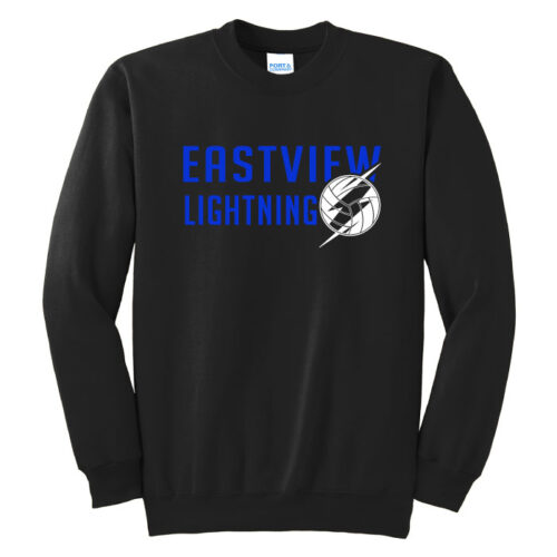 Eastview Volleyball - Printed Fleece Crewneck Sweatshirt (PC90)