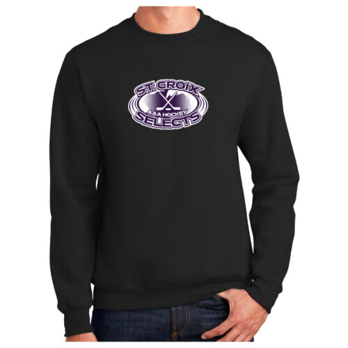 St. Criox Selects - Printed Fleece Crewneck Sweatshirt (PC90) - Image 2
