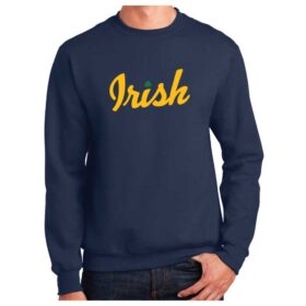 RHS Shamrock Store - Navy Tackle Twill Fleece Crewneck Sweatshirt (PC90)