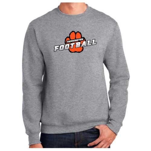 Farmington Football - Fleece Crewneck Sweatshirt (PC90) - Image 2