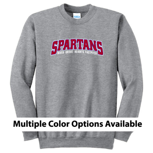Inver Grove Fastpitch - Printed Fleece Crewneck Sweatshirt (PC90)