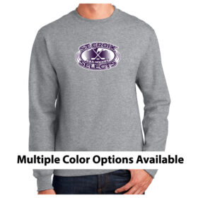 St. Criox Selects - Printed Fleece Crewneck Sweatshirt (PC90)