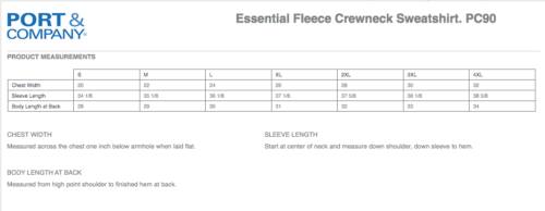 Foxfire - Printed Fleece Crewneck Sweatshirt (PC90) - Image 4