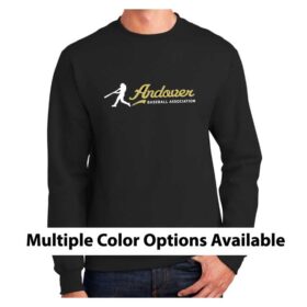 Andover Baseball - Printed Fleece Crewneck Sweatshirt (PC90)
