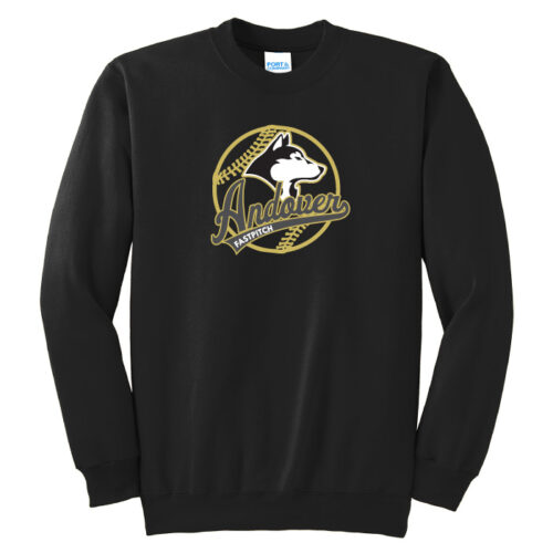 Andover Fastpitch - Printed Fleece Crewneck Sweatshirt (PC90) - Image 2