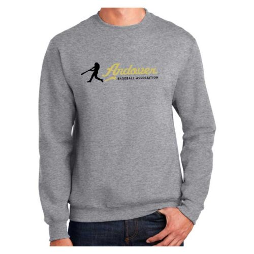 Andover Baseball - Printed Fleece Crewneck Sweatshirt (PC90) - Image 2