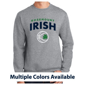 RHS Girls Basketball - Printed Fleece Crewneck Sweatshirt (PC90)