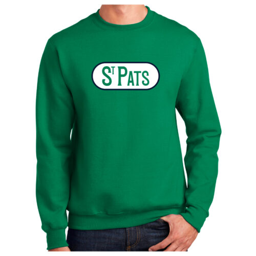 St. Pats Hockey - Printed Fleece Crewneck Sweatshirt (PC90) - Image 2